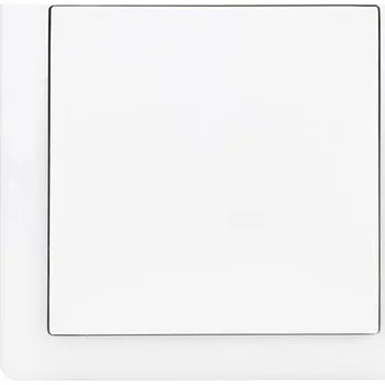 Elektrická zásuvka Solight vypínač Slim č. 7 křížový, bílý