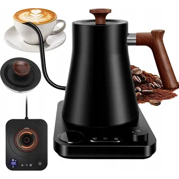 Rychlovarná konvice Konvice z nerezové Oceli 304 s regulací teploty, objem 900 ml