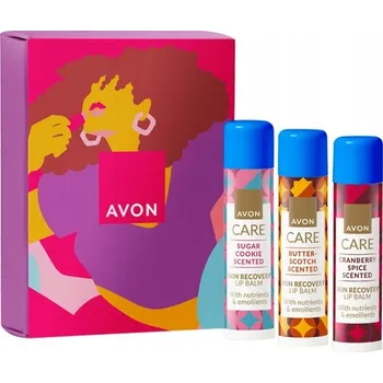 Péče o rty AVON Dárková sada - 3 balzámy na rty v krabičce