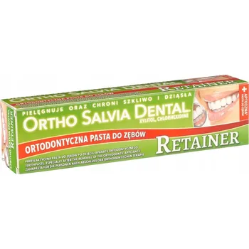 Dentální hygiena Zubní pasta Retainer Time Ortho Salvia Dental 75 ml