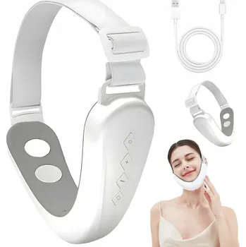 V-Shape Masażer Przeciw Drugiemu bradě Vibrace Zpevnění 6 režimů