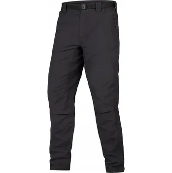 Cyklistické kalhoty Kalhoty Endura Hummvee Zip-Off Black - XL