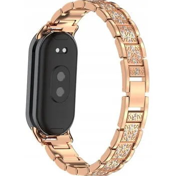 Náramek Dámský náramek RoseGold pro Xiaomi Mi Band 8 / 9