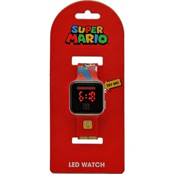 Hodinky SUPER MARIO BROS digitální LED hodinky