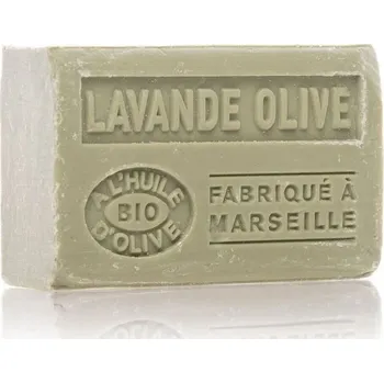 Mýdlo BIO mýdlo z Marseille Oliva Levandule 125g Label Provence