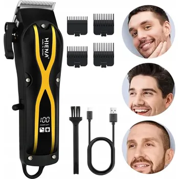 Strojek na vlasy TICHÝ MOTOR HOLICÍ STROJEK 1500 MAH DÁREK NA VALENTÝNA ZASTŘIHOVAČ