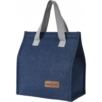 TERMO TAŠKA NA OBĚD S JÍDLEM MODRÁ MALÁ