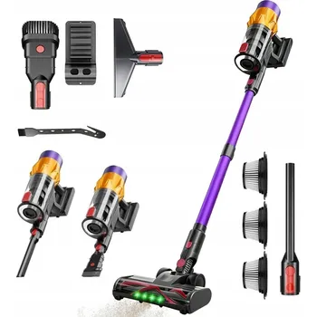 Vysavač VÝKONNÝ TYČOVÝ VYSAVAČ RUČNÍ S KABELEM BEZ KABELU LEHKÝ + NÁSTAVCE