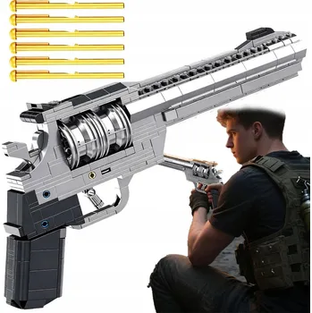 ostatní stavebnice STAVEBNICE MECHANICKÁ PISTOLE 1:1 428 DÍLKŮ - MODEL PRO SBĚRATELE