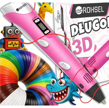 Propiska 3D ROHSEL PROPISKA 3D WKŁADY 160M DLA DZIECI KREATYWNY