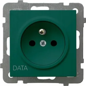 Elektrická zásuvka OSPEL AS GP-1GZD/m/12 Zásuvka jednoduchá s uzemněním DATA