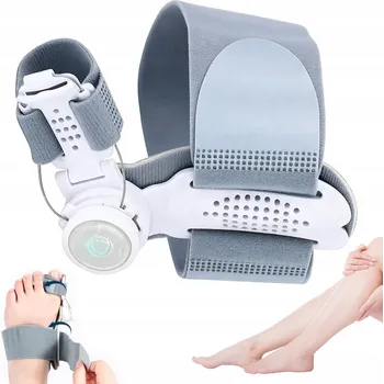 Korekční aparát na hallux valgus (vbočený palec) pro den i noc Bedee, univerzální velikost, šedý, 1 ks