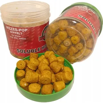 Boilies Proteinové plovoucí pelety v dipu Beta Mix POP UP Med 300 ml