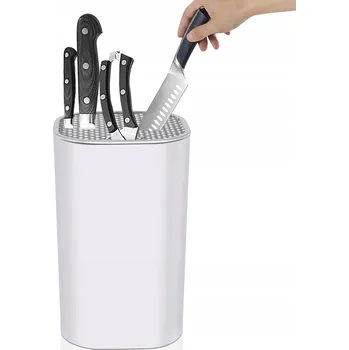 Stojan na nože CPENG BLOK NA KUCHYŇSKÉ NOŽE, BEZ NOŽŮ, VYJÍMATELNÁ RUKOJEŤ