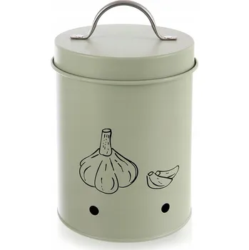 Dóza na potraviny Kovová nádoba na zeleninu a ovoce zelená 1,4 l