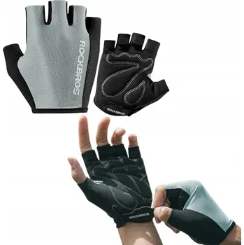 Chránič rukou Cyklistické rukavice Rockbros S099GR velikost M - šedé