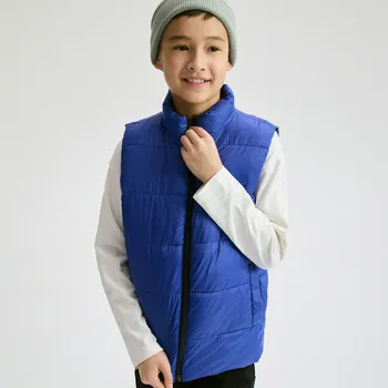 Chlapecká bunda Reserved - Oboustranná vesta - modrá - 796HF-55X - 796HF-55X-140