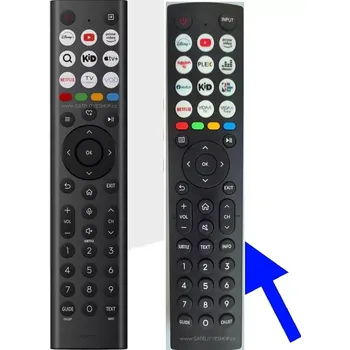 Hisense 43A6Q náhradní dálkový ovladač
