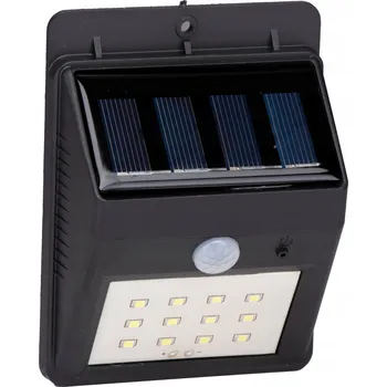 Venkovní osvětlení Solární nástěnné svítidlo s pohybovým senzorem na fasádu 11,5x8x4 cm GRUNDIG