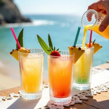 Sklenice Sklenice na nápoje a drinky z polycarbonátu 365 ml