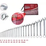 Ks Tools - Sada očkových a vidlicových klíčů 21 dílná