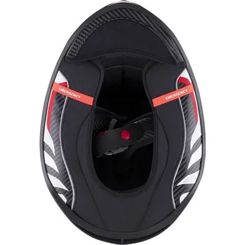 Helma na motorku Interiér do přilby Scorpion Exo-R1/Carbon/Evo/Evo II Air černý - M