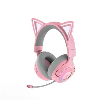 Sluchátka Razer Kraken Kitty V3 Pro - Quartz