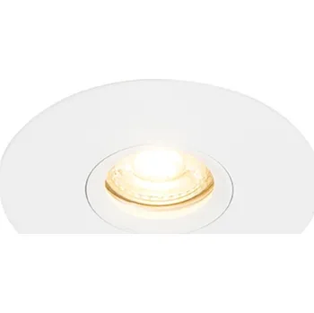 IP kamera Moderní zapuštěný reflektor bílý 12 cm - Buco