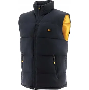 Pracovní obuv Zimní pracovní vesta zateplená prachovým peřím CAT Arctic Zone Vest Hnědá L