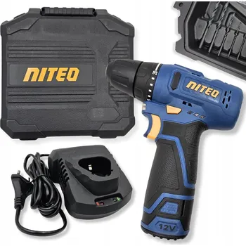 Vrtačka Aku Šroubovák Niteo Tools, akumulátorové napájení 12 V, 12vcd0254-23