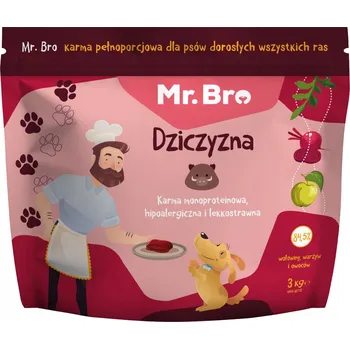 Krmivo pro psa Mr. Bro krmivo suchá zvěřina 3 kg