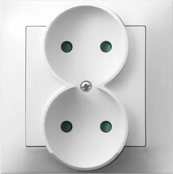 Elektrická zásuvka Ospel Elektrická Zásuvka zásuvka bílá