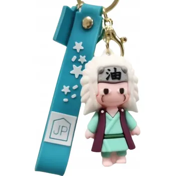 Přívěsek Na Klíče na klíče přívěsek silikonová figurka NARUTO Jiraiya