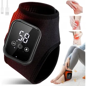 Masážní přístroj PŘENOSNÝ MASÁŽNÍ PŘÍSTROJ NA KOTNÍKY S FUNKCÍ VYHŘÍVÁNÍ, TERMOTERAPIE A VIBRAČNÍ MASÁŽ