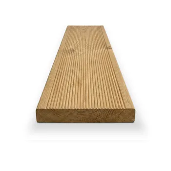 Terasové prkno Sibiřský modřín AB, jemná/jemná, 27 x 143 x 3950 (bal. 0,56485m2)