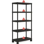 Regál policový plastový Kis 182 x 90 x 45 cm