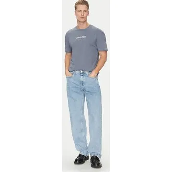 Pánské tričko Calvin Klein T-Shirt Hero K10K111346 Šedá Regular Fit M