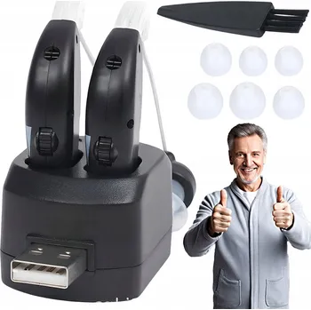 SLUCHADLO S REDUKCÍ ŠUMU AKUMULÁTOR ZESILOVAČ ZVUKU