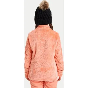 Dámská mikina Roxy Fleecová mikina Igloo ERGFT04013 Oranžová Slim Fit 8_s