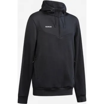 Dámská mikina KOROK Pánská mikina na pozemní hokej FH500 černá L ČERNÁ