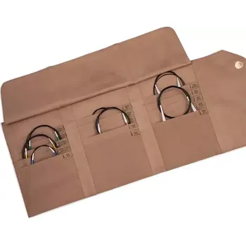Nástroj na niť a příze KnitPro Clay Pouzdro na fixní kruhové jehlice (Clay Pouzdro na fixní kruhovéjehlice)