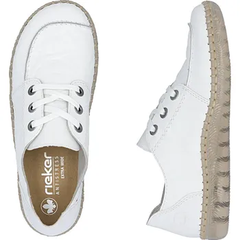 Dámské polobotky Dámské polobotky Rieker N2402-80 bílá Barva: weiss, Velikost: 36