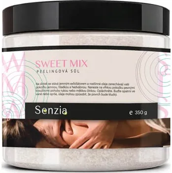 Masážní přípravek Eureko Peelingová sůl SENZIA Sweet Mix, 350 g