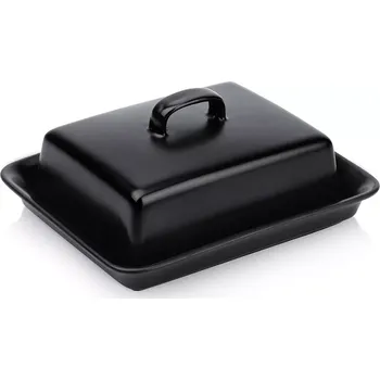 Máslenka Keramická černá máslenka Vilde