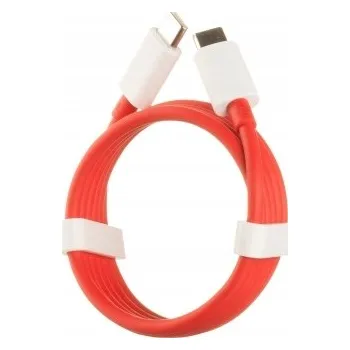 Datový kabel Kabel OnePlus USB-C na USB-C 1 m červený