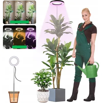 Lampička Stojací lampa GROW pro pěstování rostlin Bedee 15 W