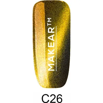 Lak na nehty MAKEAR HYBRIDNÍ LAK NA NEHTY UV/LED C26 CAT EYE 8 ML