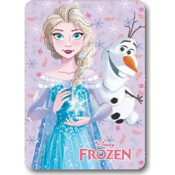 Dětská deka Frozen Fleecová Deka 100x140 Ledové Království Měkká a teplá pro děti
