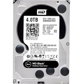Pevný disk Pevný disk Western Digital Black WD4003FZEX 4TB SATA III 3,5"