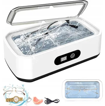 DIGITÁLNÍ ULTRASONICKÁ ČISTIČKA 650ML 49KHZ NA HODINKY S LED DISPLEJEM